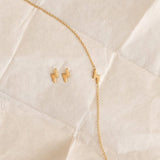 Charm Stud - Lightning Bolt