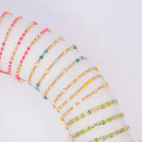 Confetti Necklace - Green