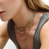 Confetti Necklace - Blue