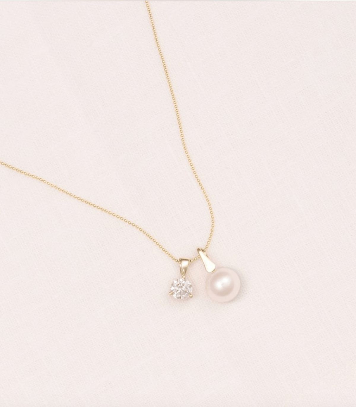 A Crown Jewels Jumble on a Classic Bead Chain against an off-white background. 