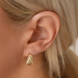 Etched Paris Earrings