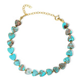 An Endless Summer Bracelet - Sea + Sky on a white background. 