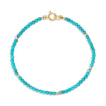 An Endless Summer Bracelet - Turqs + Caicos on a white background. 