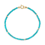 An Endless Summer Bracelet - Turqs + Caicos on a white background. 