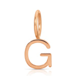 Gold Letter Charm - MayaBrennerUK