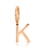 Gold Letter Charm - MayaBrennerUK