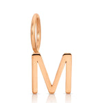 Gold Letter Charm - MayaBrennerUK