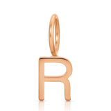 Gold Letter Charm - MayaBrennerUK