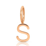 Gold Letter Charm - MayaBrennerUK