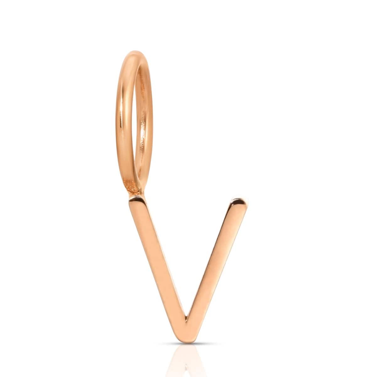 Gold Letter Charm - MayaBrennerUK