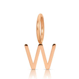 Gold Letter Charm - MayaBrennerUK