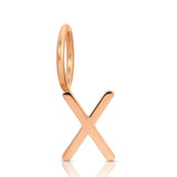 Gold Letter Charm - MayaBrennerUK