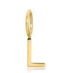 Gold Letter Charm - MayaBrennerUK