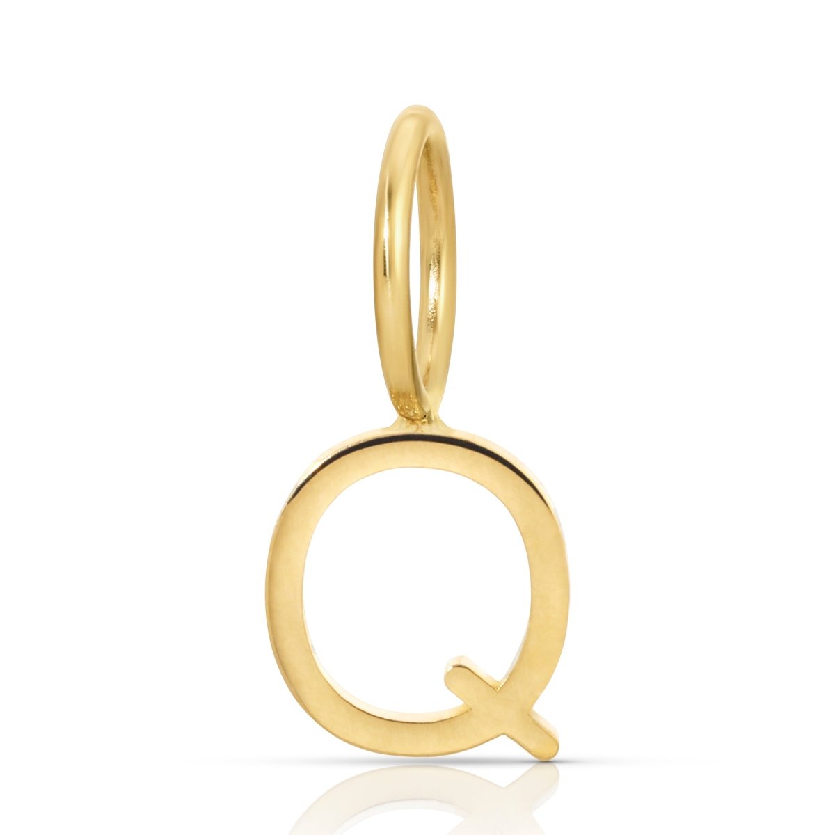 Gold Letter Charm - MayaBrennerUK