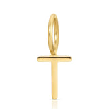 Gold Letter Charm - MayaBrennerUK