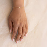 14k Lightning Bolt Bracelet