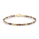 An Endless Summer Bracelet - Coral Reef on a white background. 