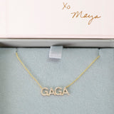 Pavé GAGA Necklace