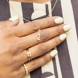 Petite Nameplate Pendant