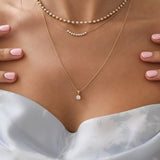 Princess Diamond Pendant