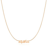 Petite Zodiac Necklace - MayaBrennerUK