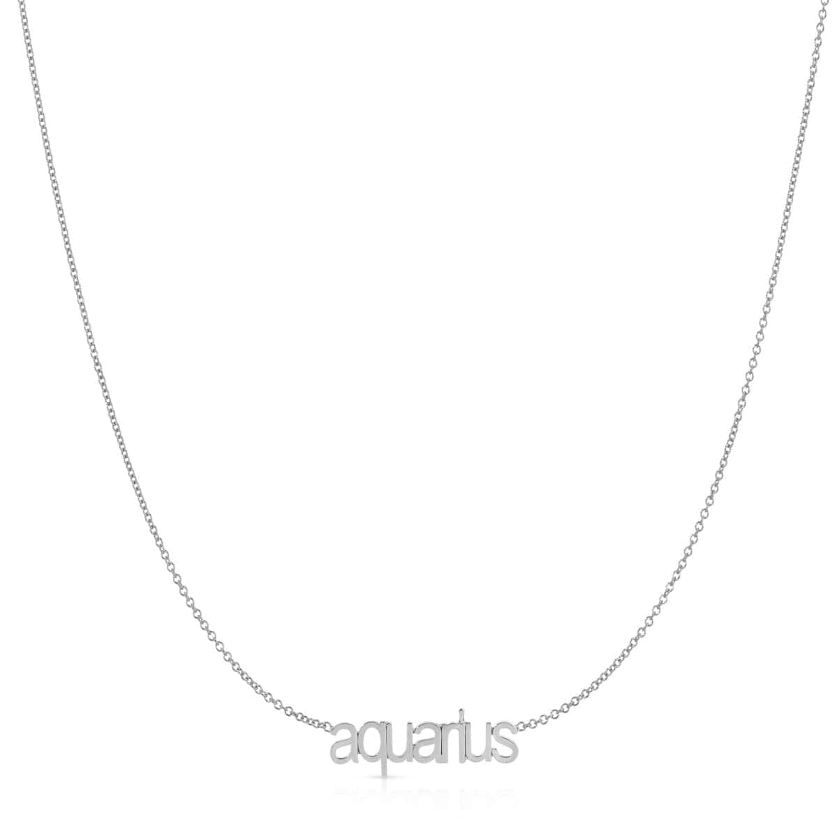 Petite Zodiac Necklace - MayaBrennerUK