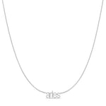 Petite Zodiac Necklace - MayaBrennerUK