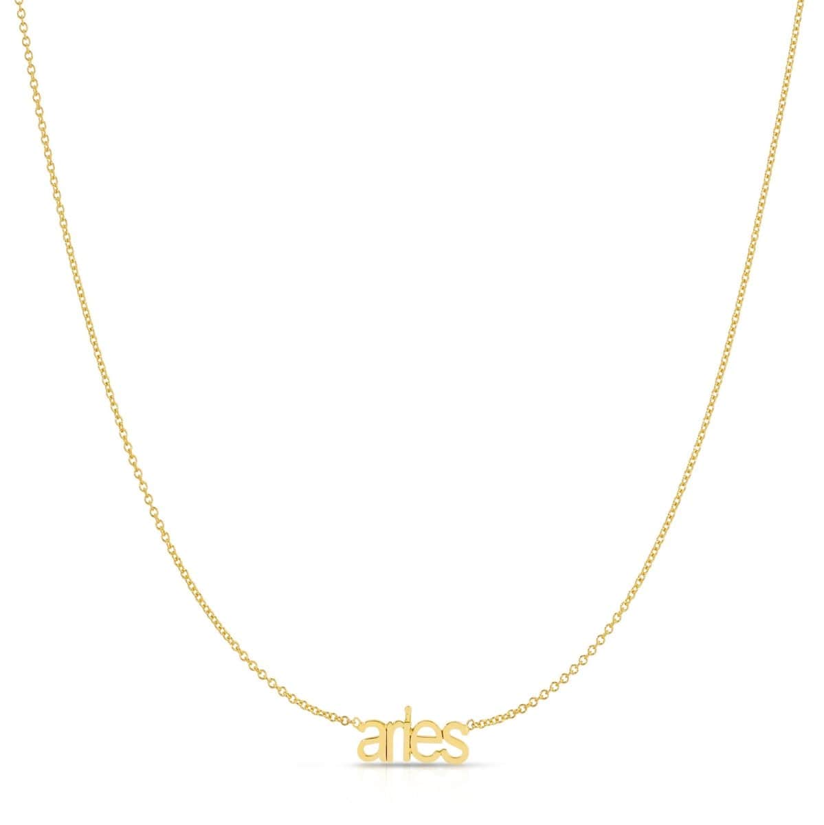 Petite Zodiac Necklace - MayaBrennerUK