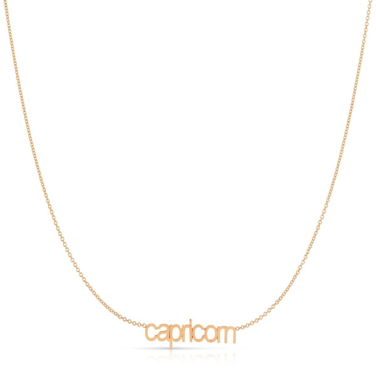 Petite Zodiac Necklace - MayaBrennerUK