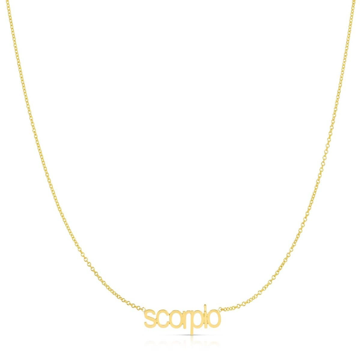 Petite Zodiac Necklace - MayaBrennerUK