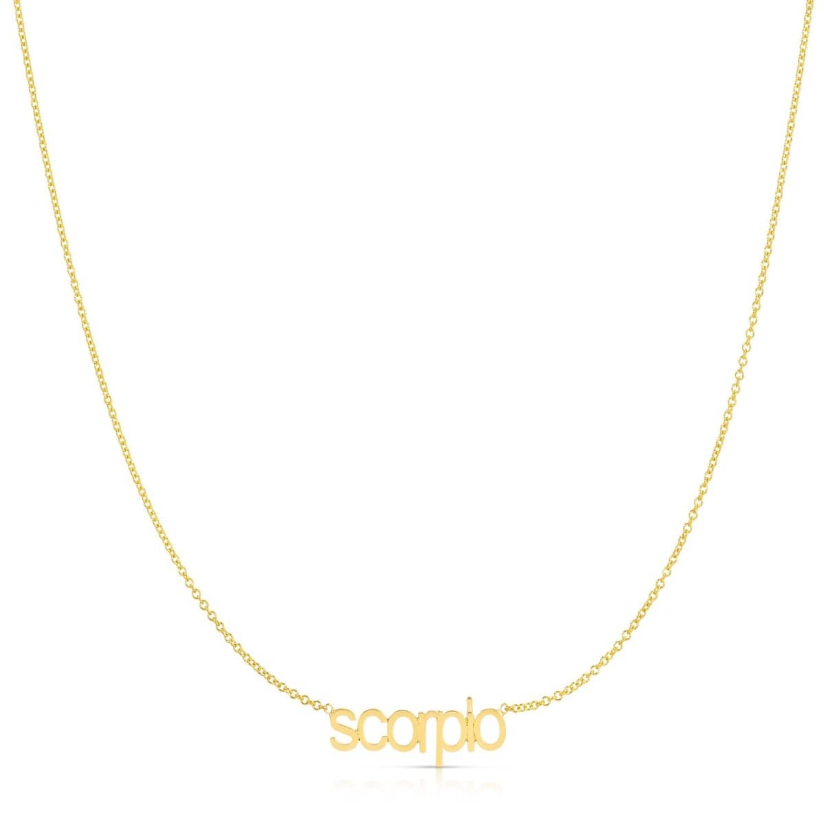 Petite Zodiac Necklace - MayaBrennerUK