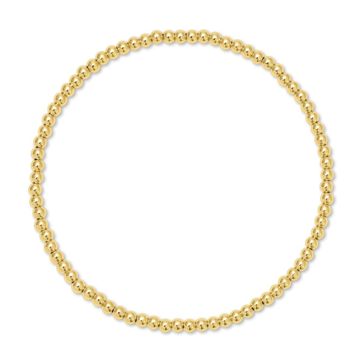 A Mini Bubble Bracelet on a white background. 