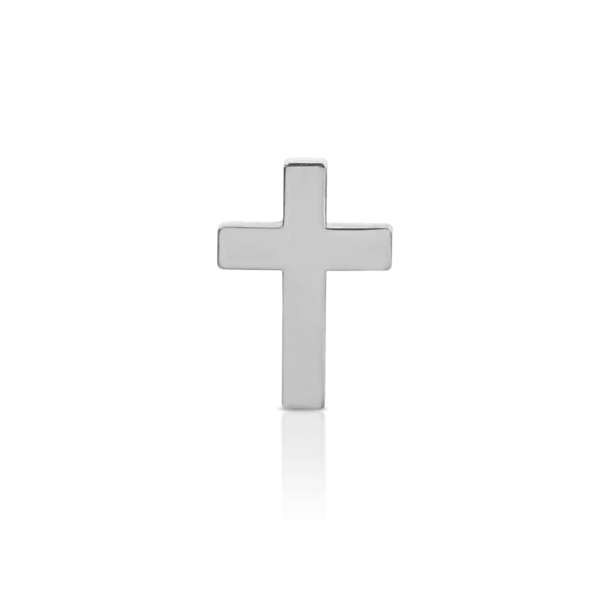 Charm Stud - Cross