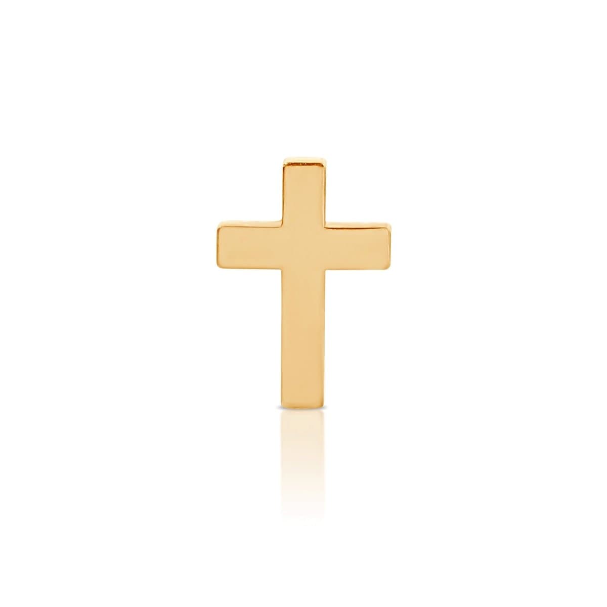 Charm Stud - Cross