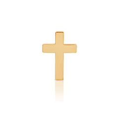 Charm Stud - Cross