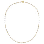 The Sage Bouquet Necklace on a white background. 