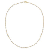 The Sage Bouquet Necklace on a white background. 