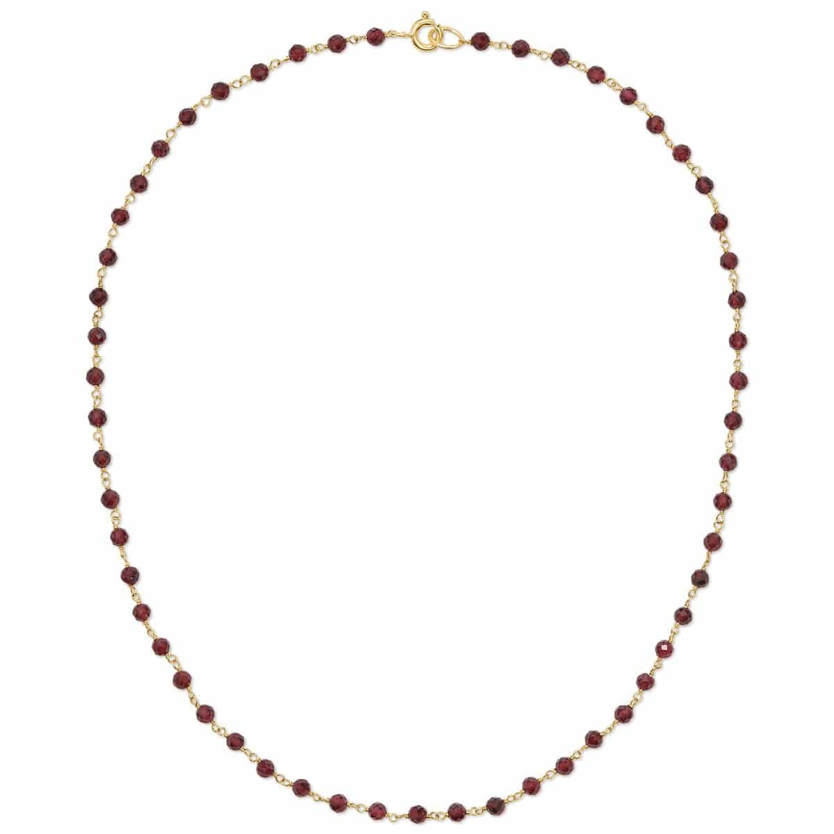 The Rose Bouquet Necklace on a white background.