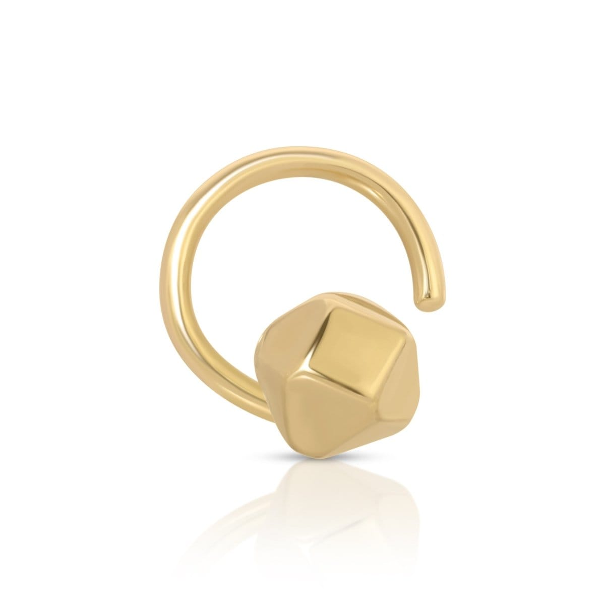 Faceted Comfort Stud