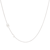 Custom Gold necklace - 2 Letter