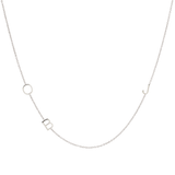 Custom Gold Necklace - 3 Letter