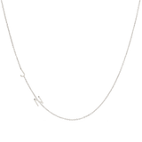 Custom Gold necklace - 2 Letter