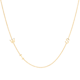 Custom Gold Necklace - 3 Letter