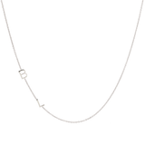 Custom Gold necklace - 2 Letter