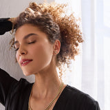 Pavé Charm Stud - Heart