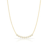 Birthstone Arc Layering Necklace - MayaBrennerUK