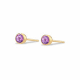 Birthstone Stud - Amethyst (February)