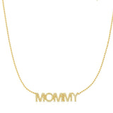 Pavé MOMMY Necklace