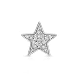 Pavé Charm Stud - Star