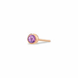 Birthstone Stud - Amethyst (February)